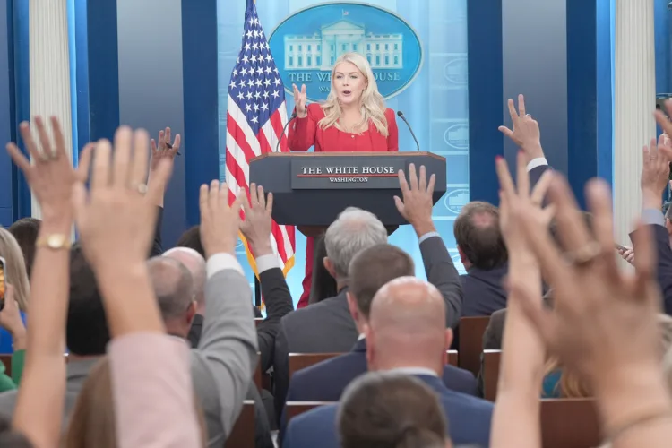 WH press secretary Leavitt, youngest person to have role, plans to leave